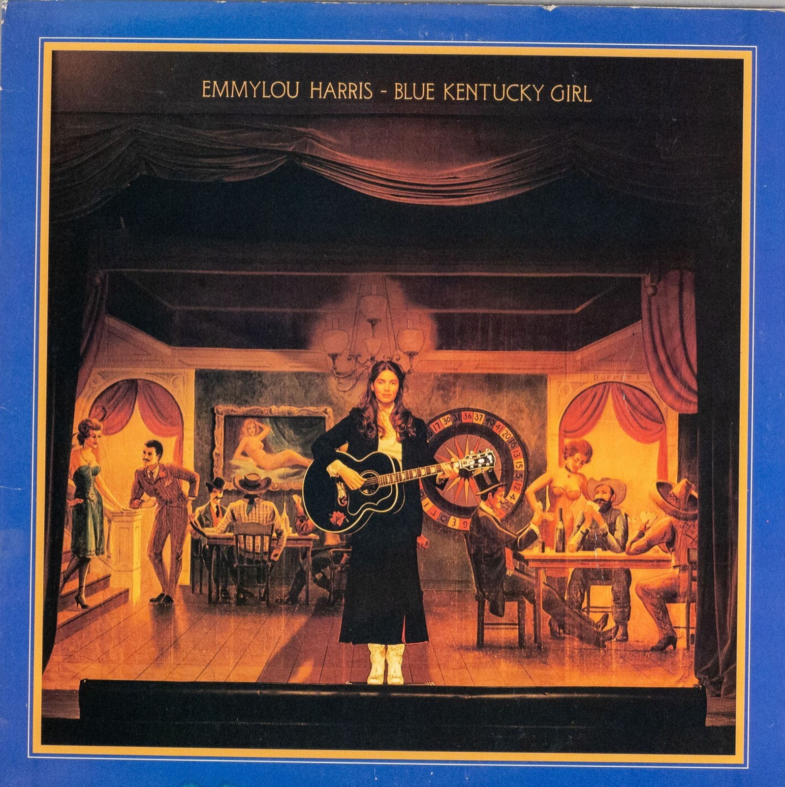 EMMYLOU HARRIS Blue Kentucky Girl 1979 LP Vinyl Record : VG+/VG+ BSK-3318