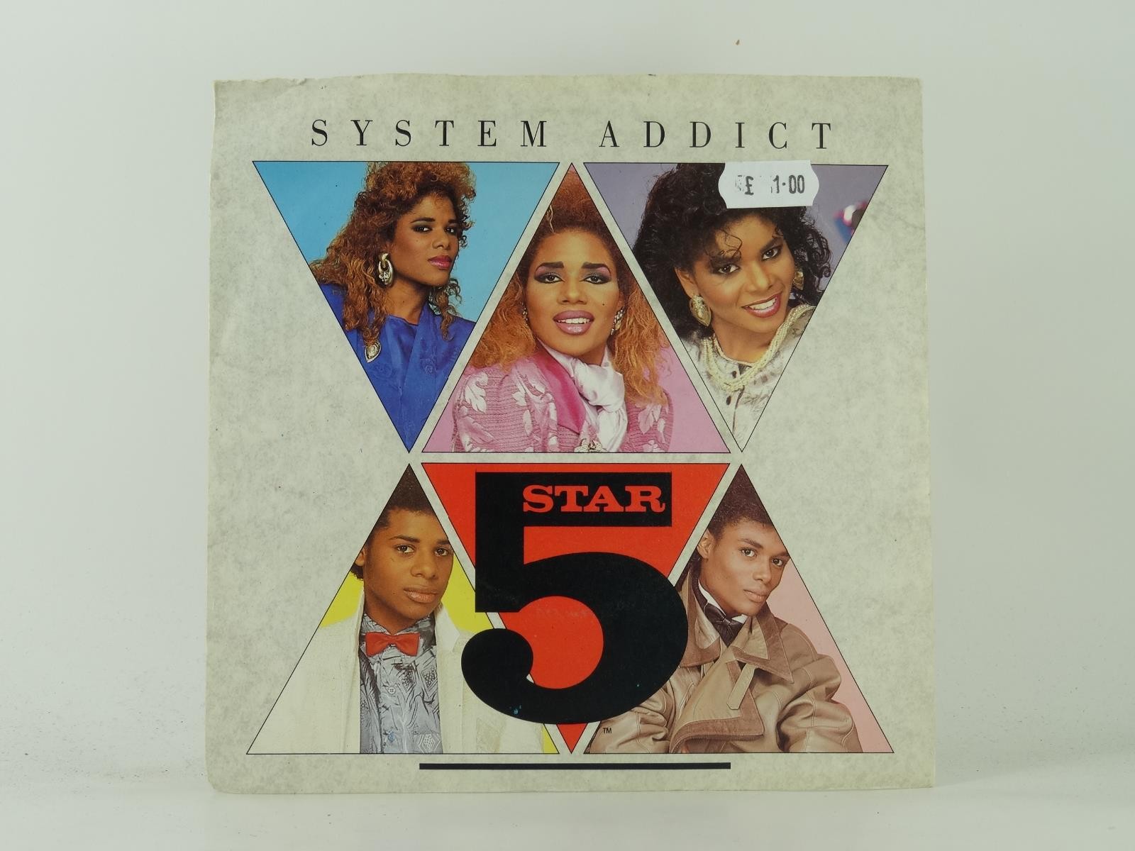 5 STAR SYSTEM ADDICT (3) (34) 2 Track 7" Single plus Picture Sleeve RCA RECORDS