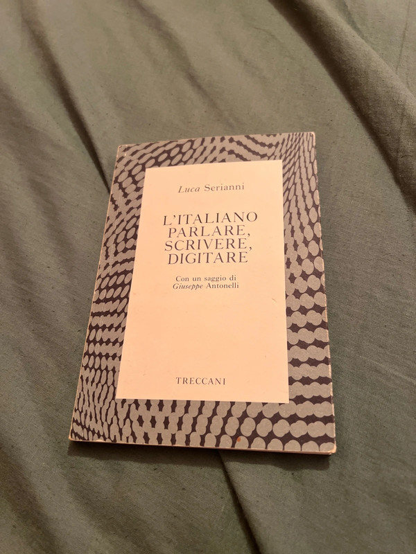 Libro L’italiano parlare, scrivere, digitare