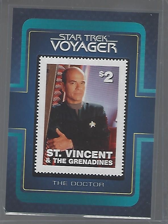 Star Trek Voyager Archivi e timbro Il Dottore VS6