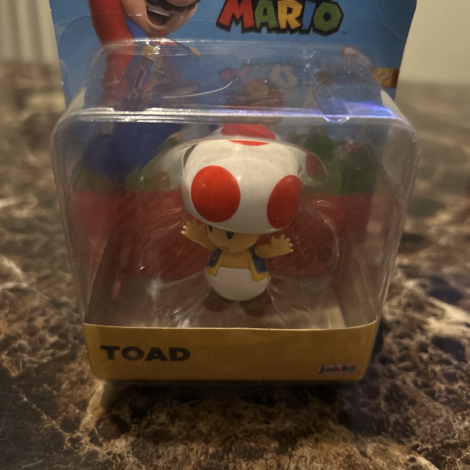 Super Mario Toadette Figure Jakks Pacific 2.5" Nintendo New Sealed
