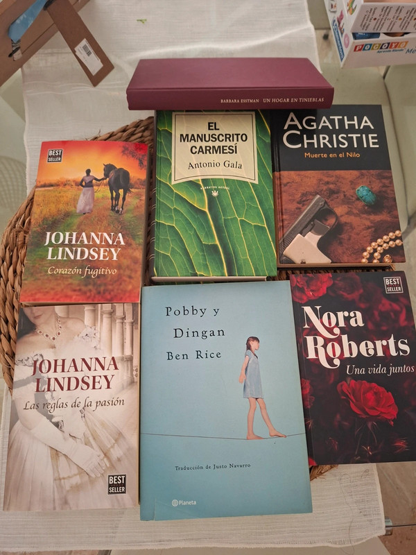 Lote de libros