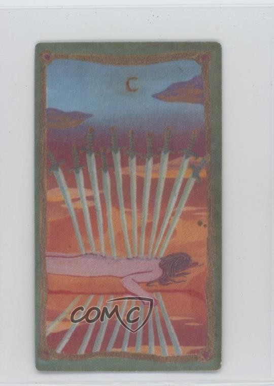 2013 Leaf The Mortal Instruments: City of Bones Tarocchi Mini Retro Dieci Spade 5cb