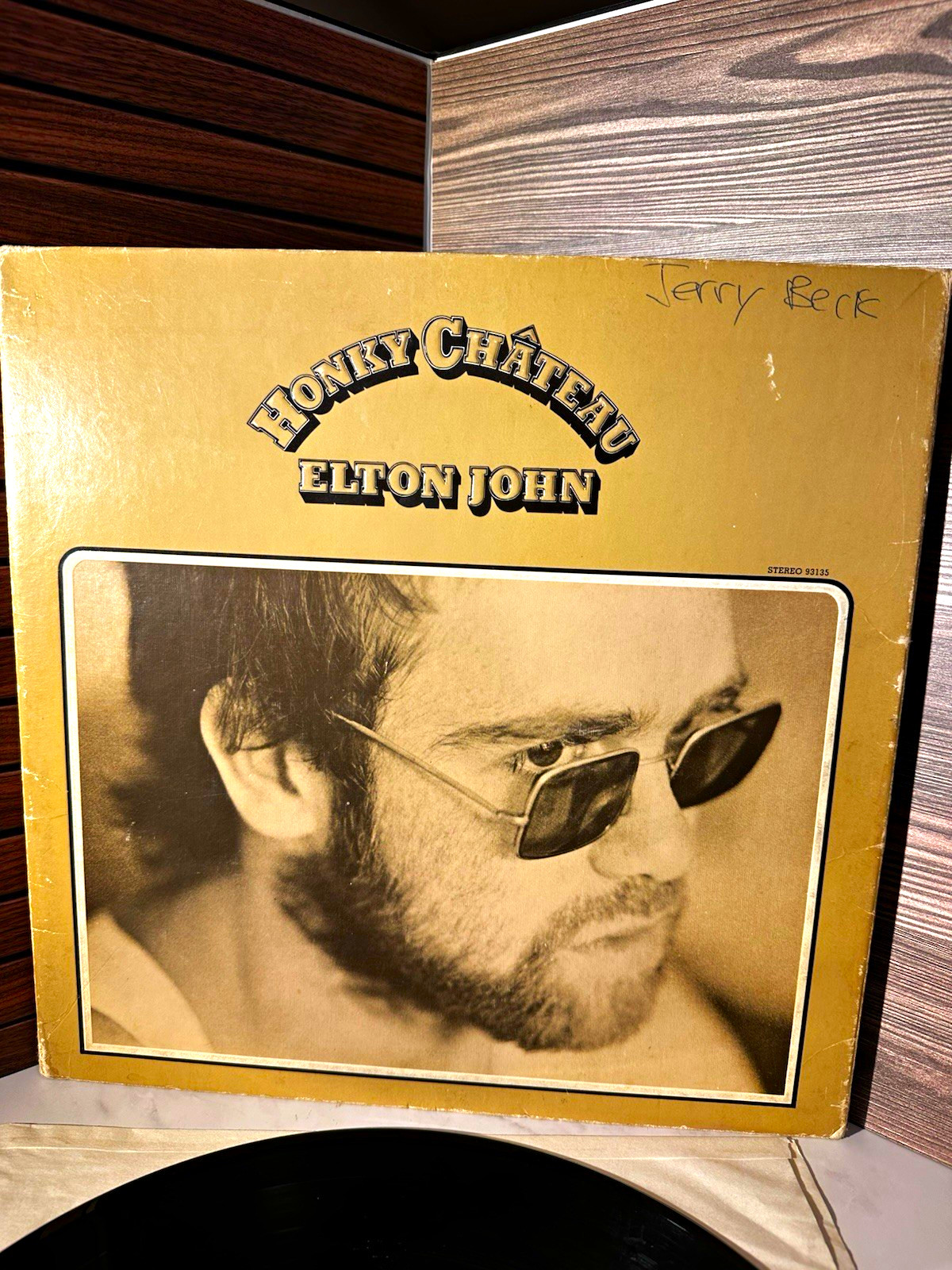 Elton John - Honky Chateau 12" Vinyl LP 1972 UNI Stereo 93135 Rock- Intact Enve