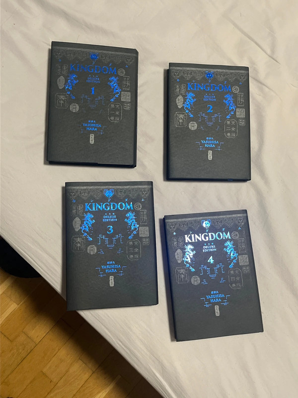 Kingdom édition deluxe tome 1 a 4