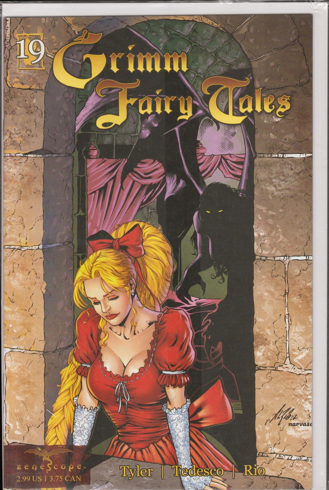 53814: ZENESCOPE ENTERTAINMENT GRIMM FAIRY TALES #19 VF Grade