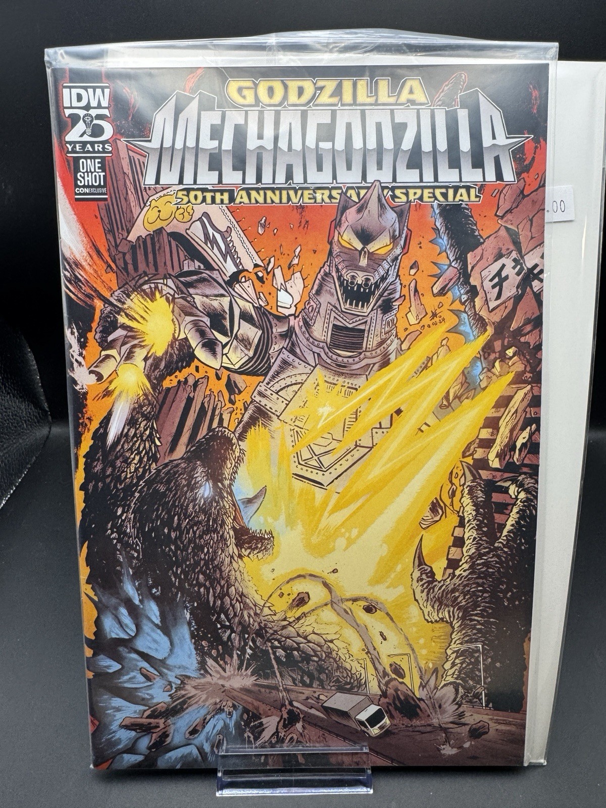 GODZILLA MECHAGODZILLA 50° ANNIVERSARIO #1 SDCC CON VARIANTE 2024 IDW COMIC