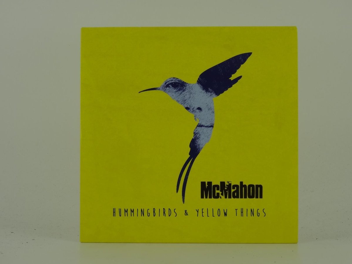 MCMAHON HUMMINGBIRDS AND YELLOW THINGS (D4) 4 Track Promo CD Single plus Card Sl