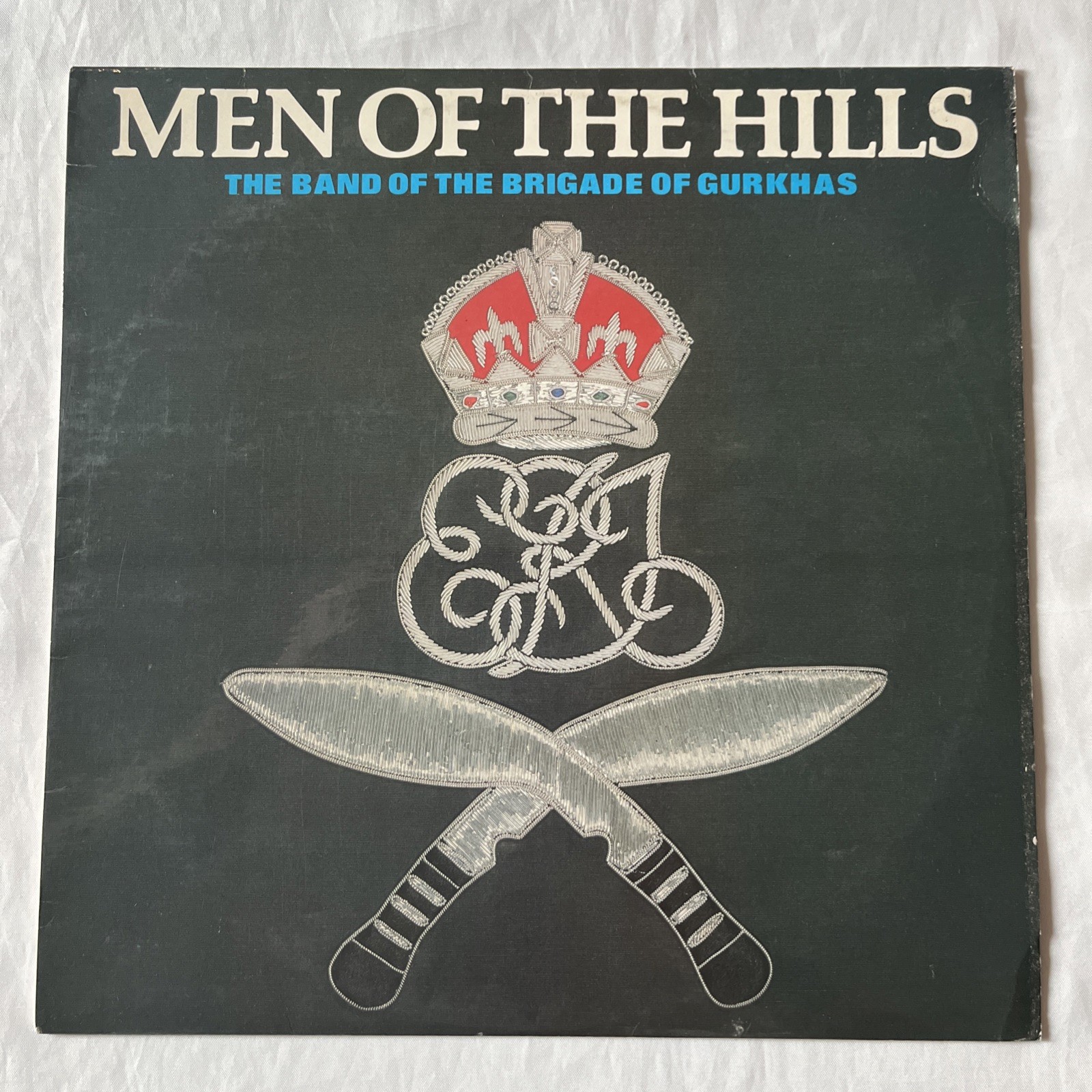 The Band Of The Brigade Of Gurkhas – Men of the Hills 12" Vinyl LP Record NM