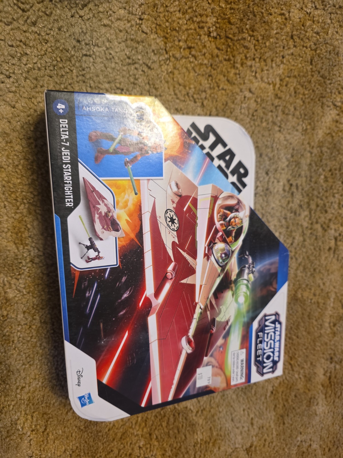 Star Wars Toys Mission Fleet Ahsoka Tano Delta-7 Jedi Starfighter W/ 2.5" Figure