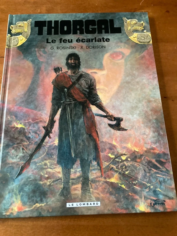 EO thorgal 35 le feu écarlate