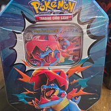 Pokémon TCG Mega Feraligatr EX Tin - Standard Size Multicolor