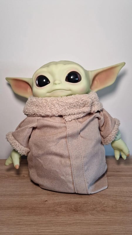 Peluche Baby Yoda Star Wars Oficial Mattel