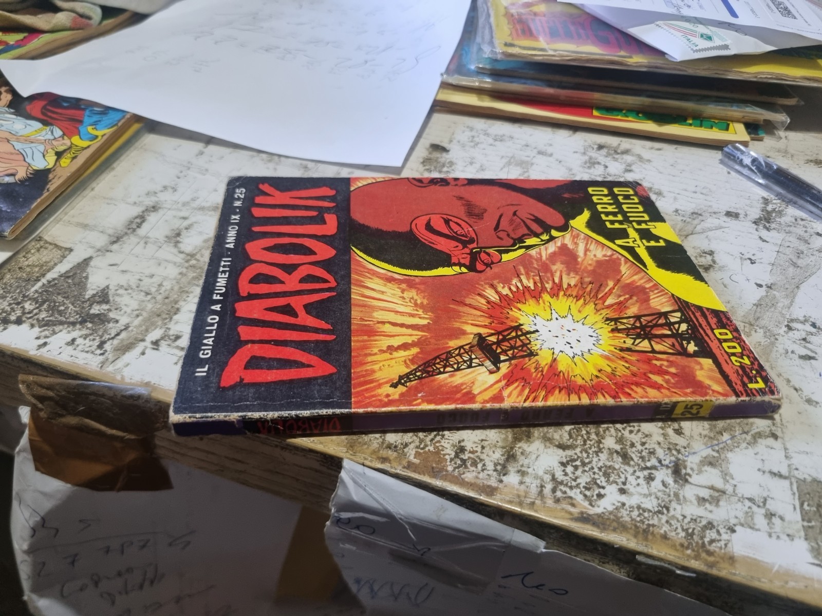 DIABOLIK ANNO 9 IX N. 25 OTTIMO 