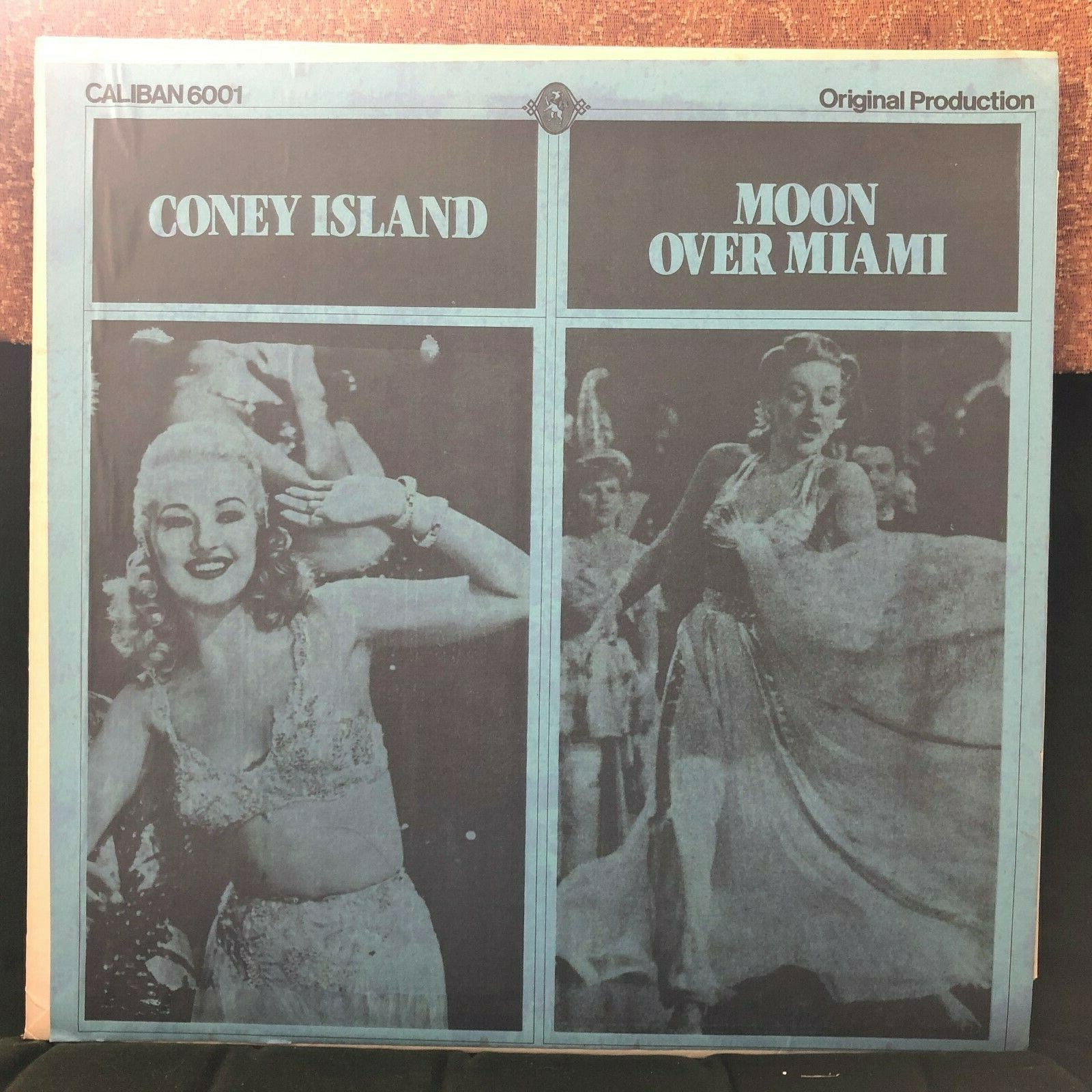 Coney Island / Moon Over Miami - Rare Vintage Soundtrack Vinyl LP Betty Grable