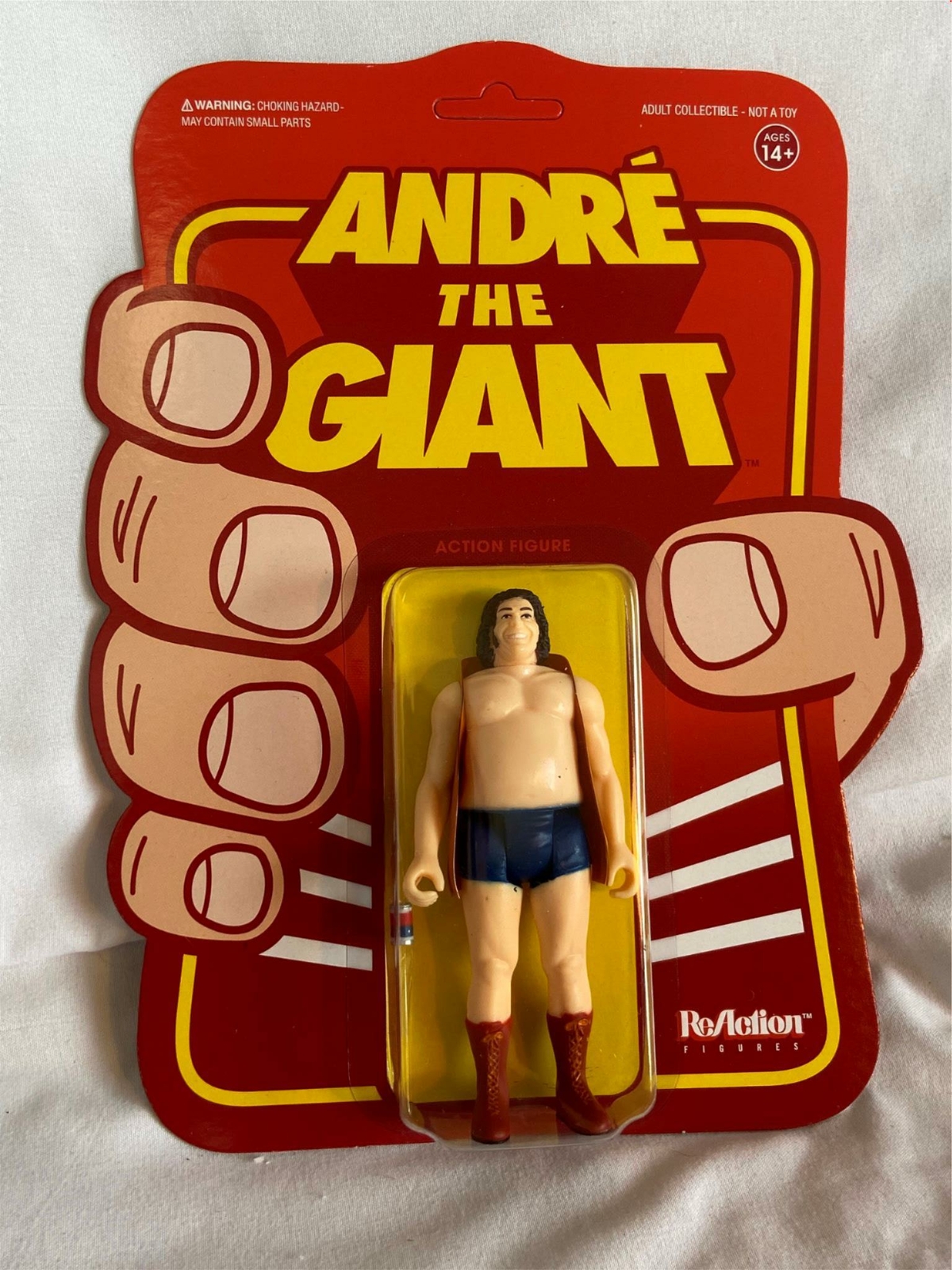 Andre The Giant Super7 retro 4"+ Action Figure Geek Fuel New Wrestling Classic