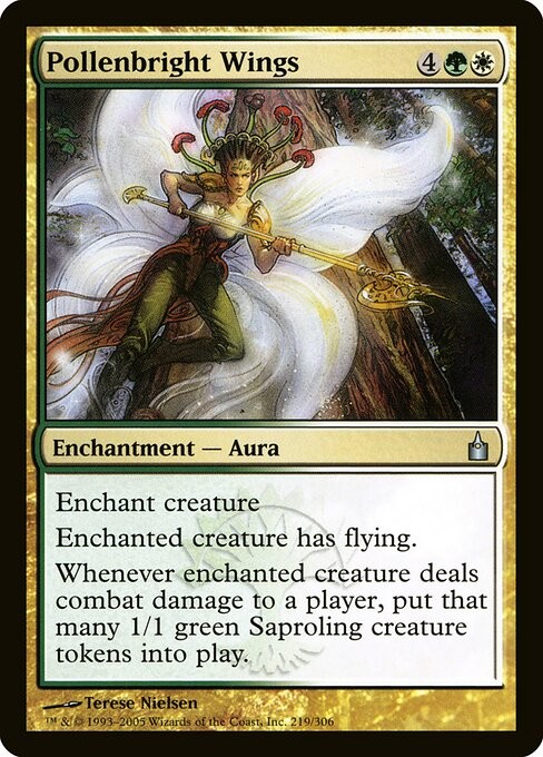 Pollenbright Wings Foil Ravnica: City of Guilds 219 NM MTG