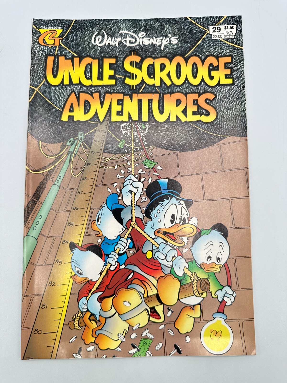 Uncle Scrooge Adventures #29 Walt Disney Gladstone fumetto
