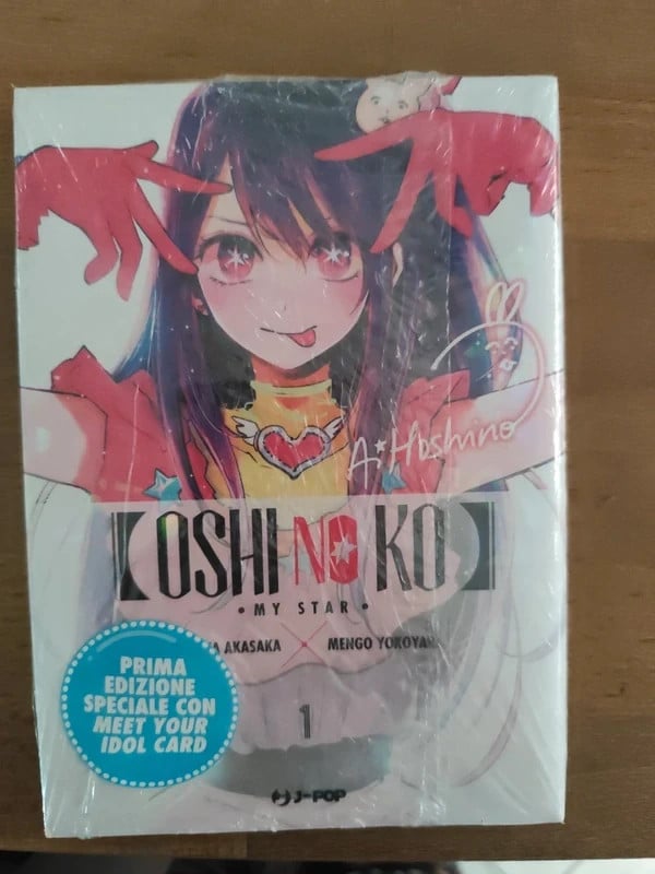 Oshi No Ko vol 1 variant prima edizione sigillato Meet Your Idol Card J-POP
