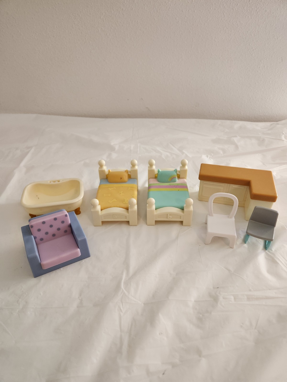 Bluey Family Home Playset 7 pezzi di ricambio mobili alci giocattoli Bluey & Friends 