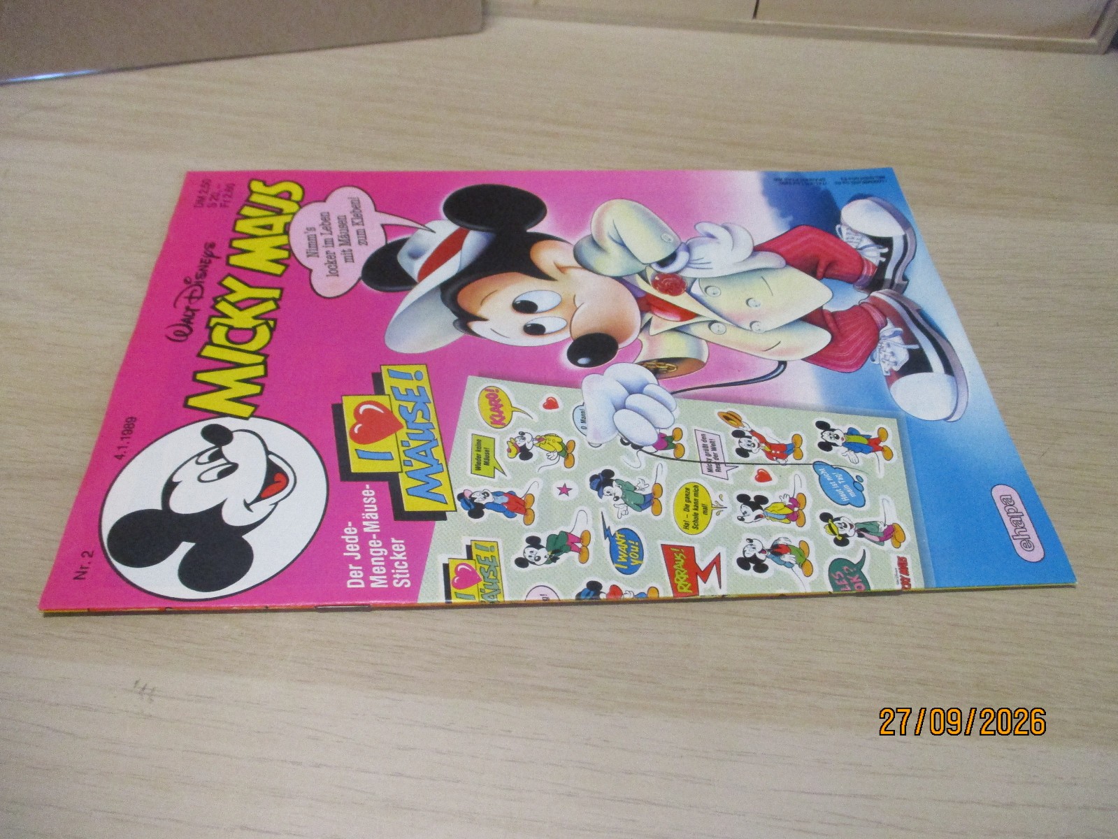 Topolino 2 / 1989 con supplemento