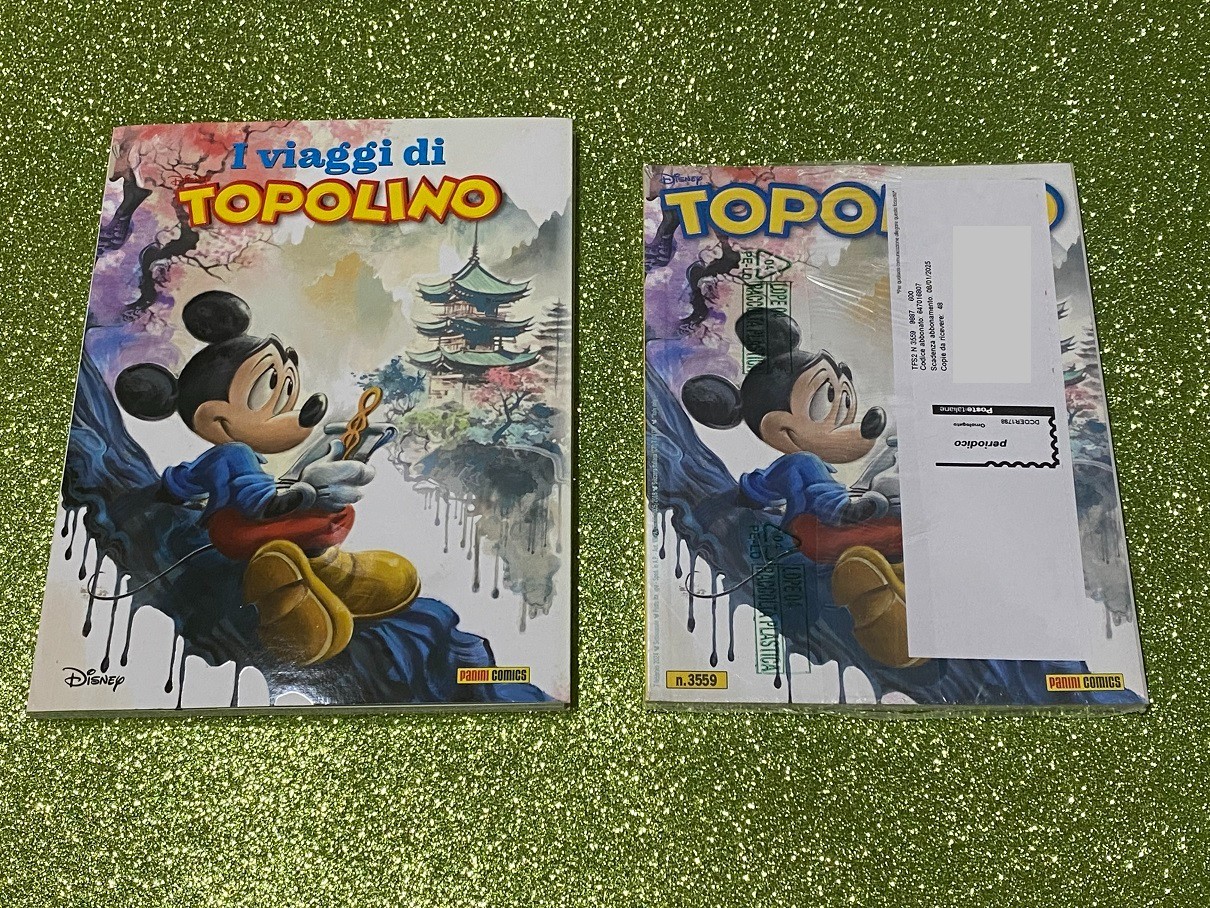 I VIAGGI DI TOPOLINO 2 + TOPOLINO n°3559 DA ABBONAMENTO