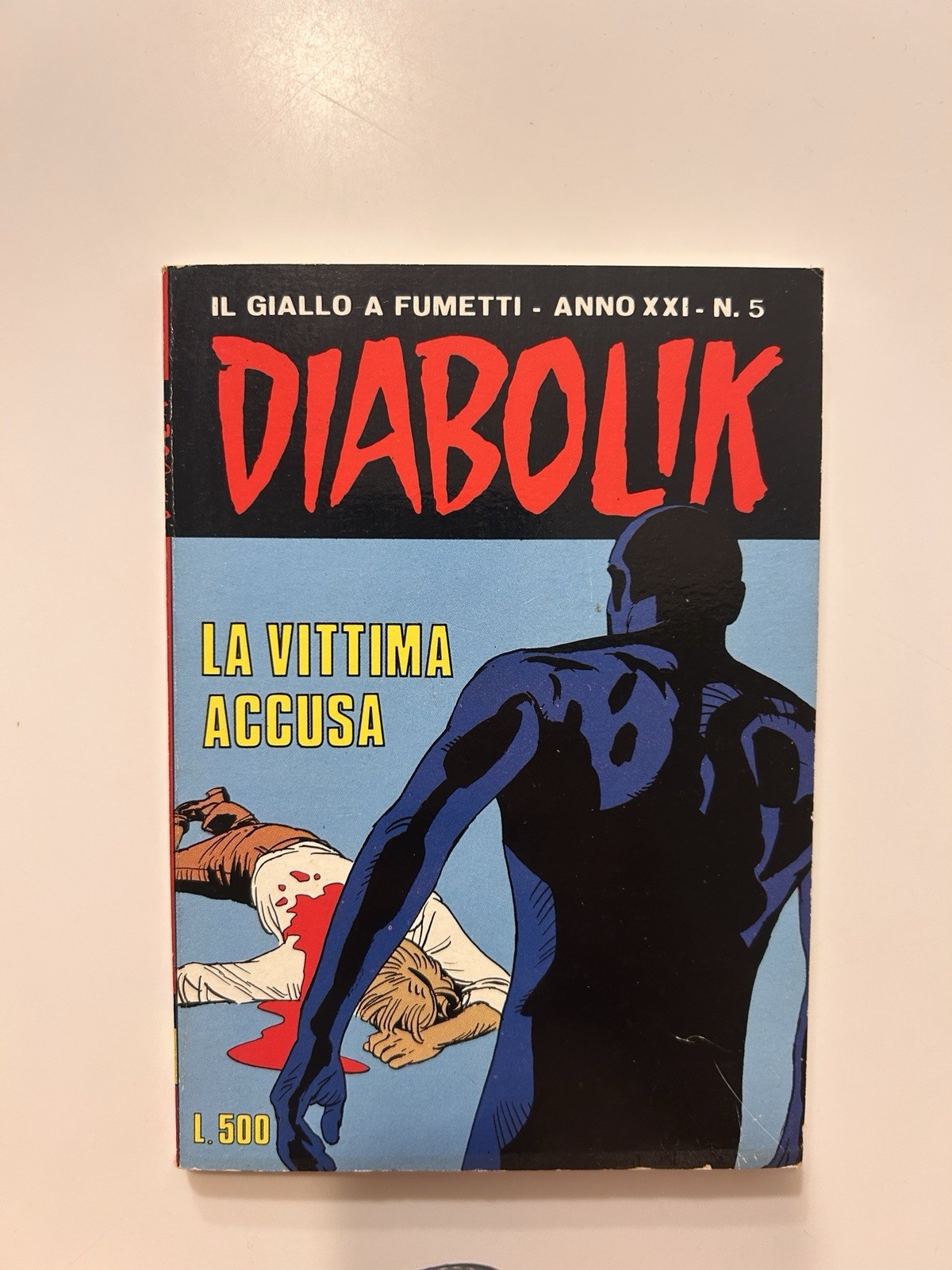 Diabolik N 5 Anno XXI Del 1982 Buono Ottimo Non Di Resa