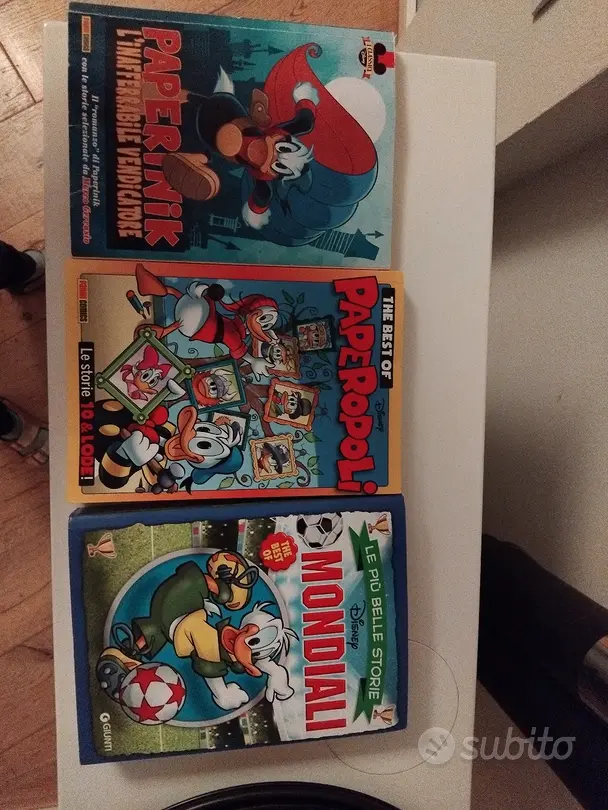 3 fumetti di Paperino