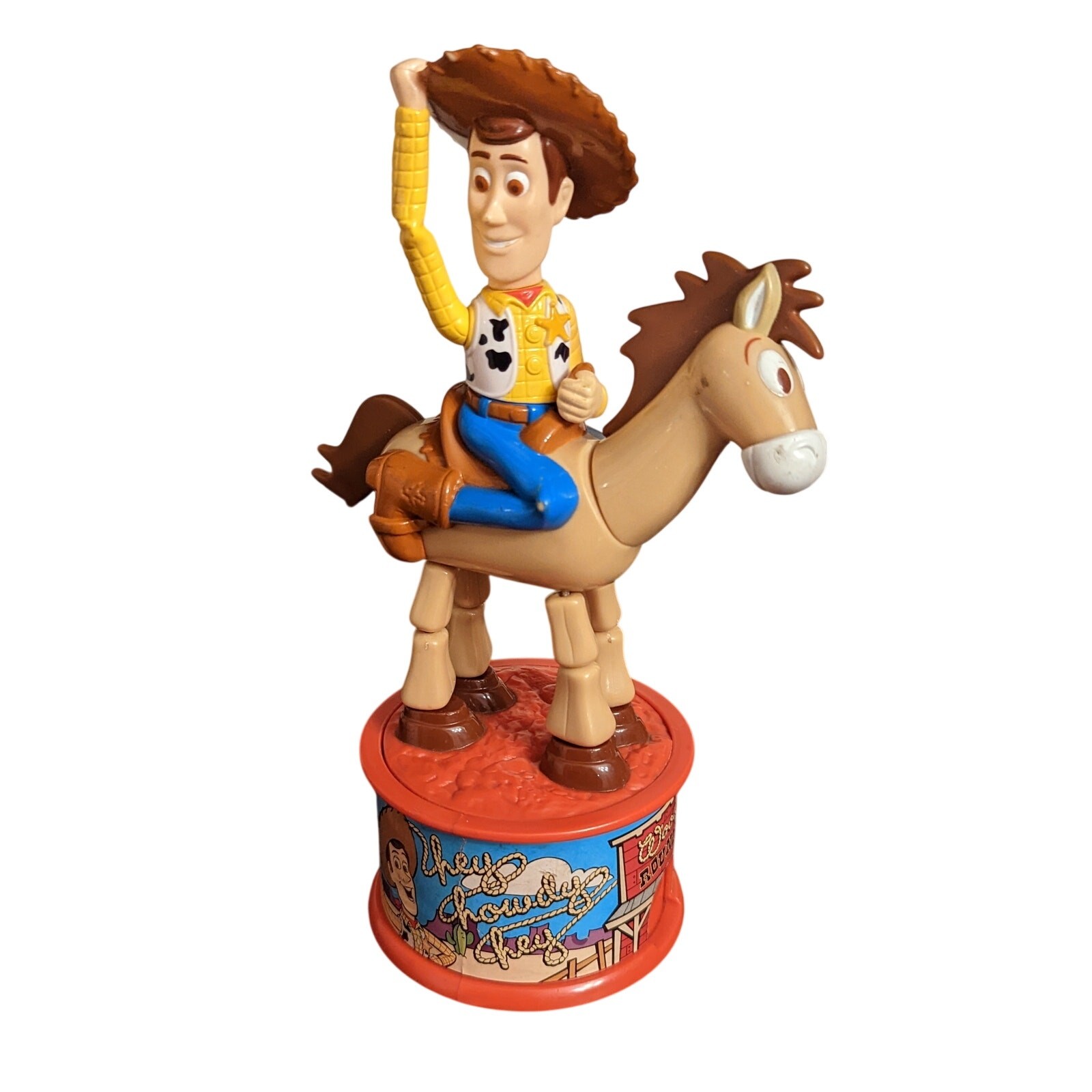 Dispenser caramelle Woody & Bullseye 1999 - Toy Story Disney Pixar