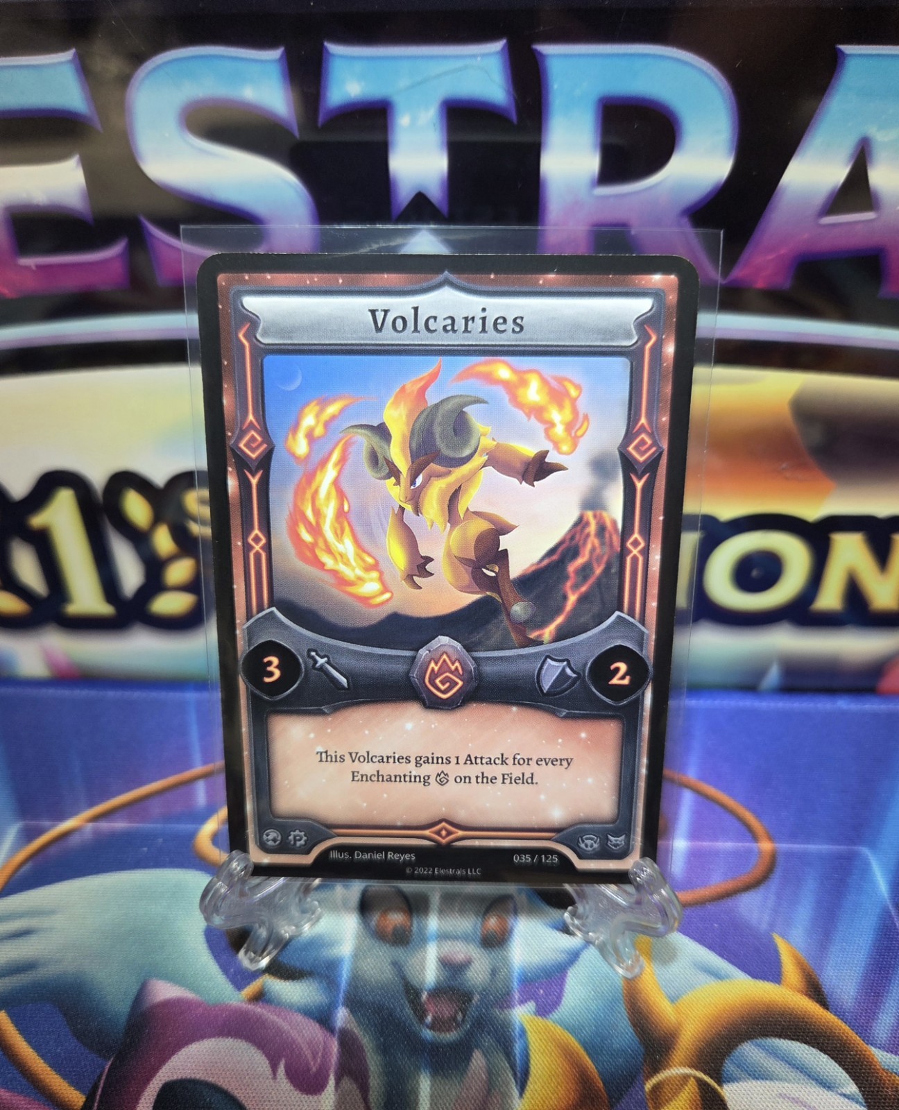 Elestrals TCG Prototipo Volcari 035/125