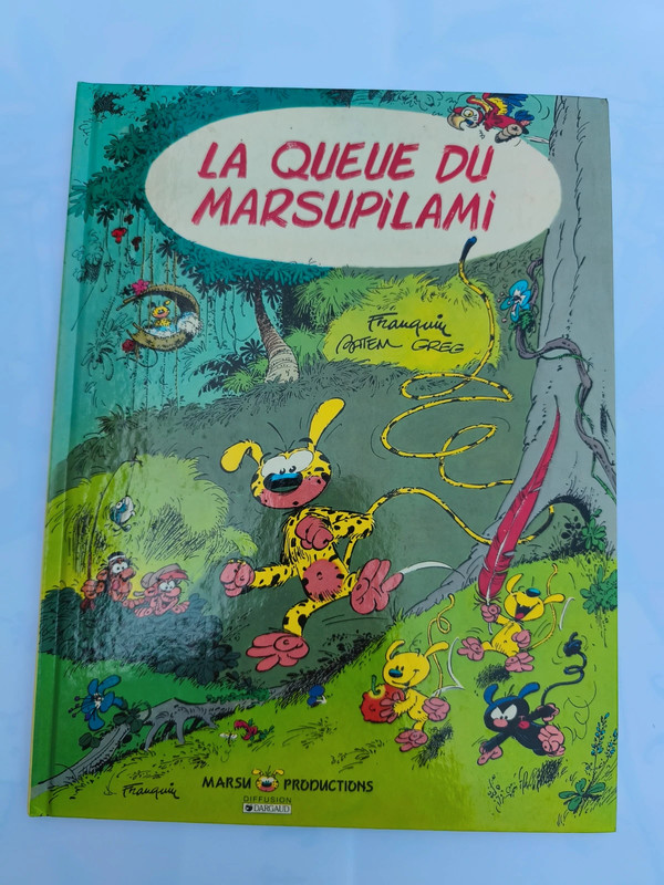 Marsupilami 1. La queue du marsupilami Une BD de Greg (1) et Batem EO 1987