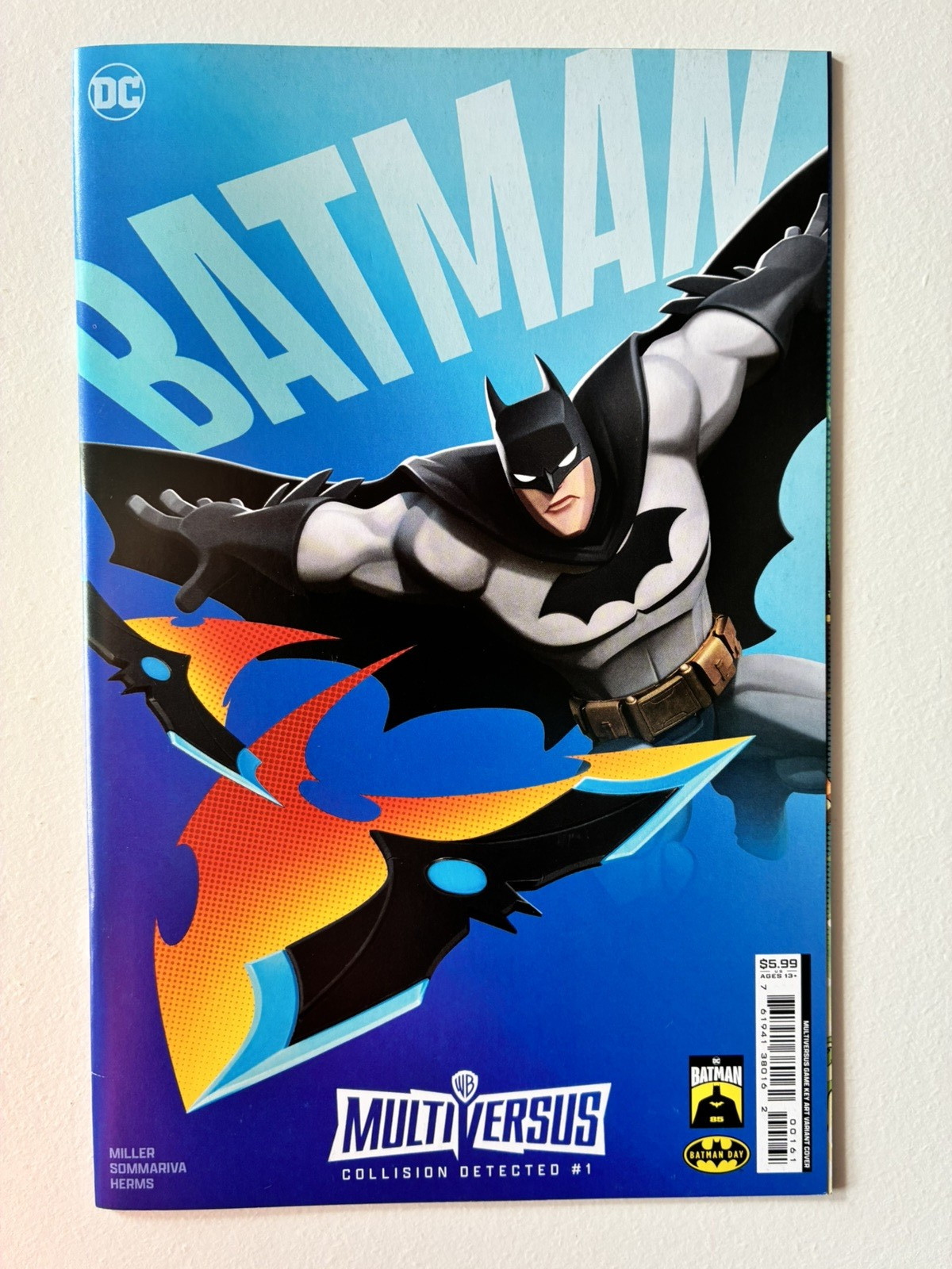 Multiversus Collision Detected #1 2024 Game Key Art Cover D DC Comics EB55