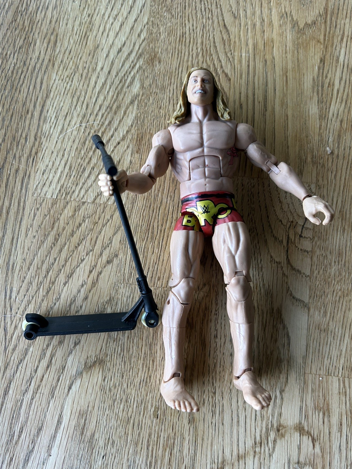 WWE Matt Riddle Wrestling Figure-Elite Series 88-Mattel-Combined P+P+Scooter