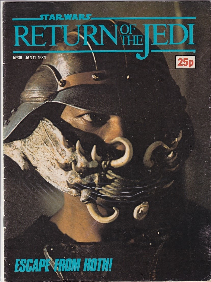 37045: MARVEL RETURN OF THE JEDI WEEKLY UK MAGAZINE #30 Fine Grade