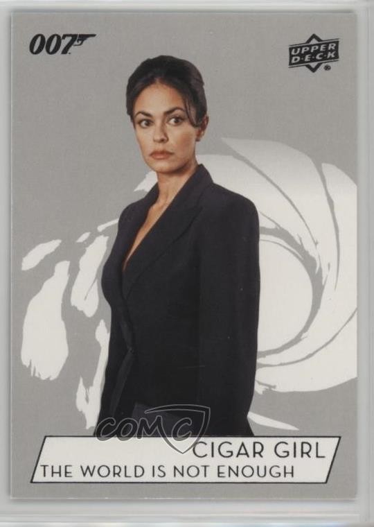2019 Upper Deck James Bond Collection Maria Grazia Cucinotta Cigar Girl #37 yf0