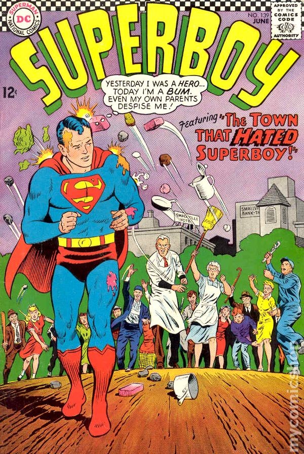 Superboy #139 VG 1967 basso grado
