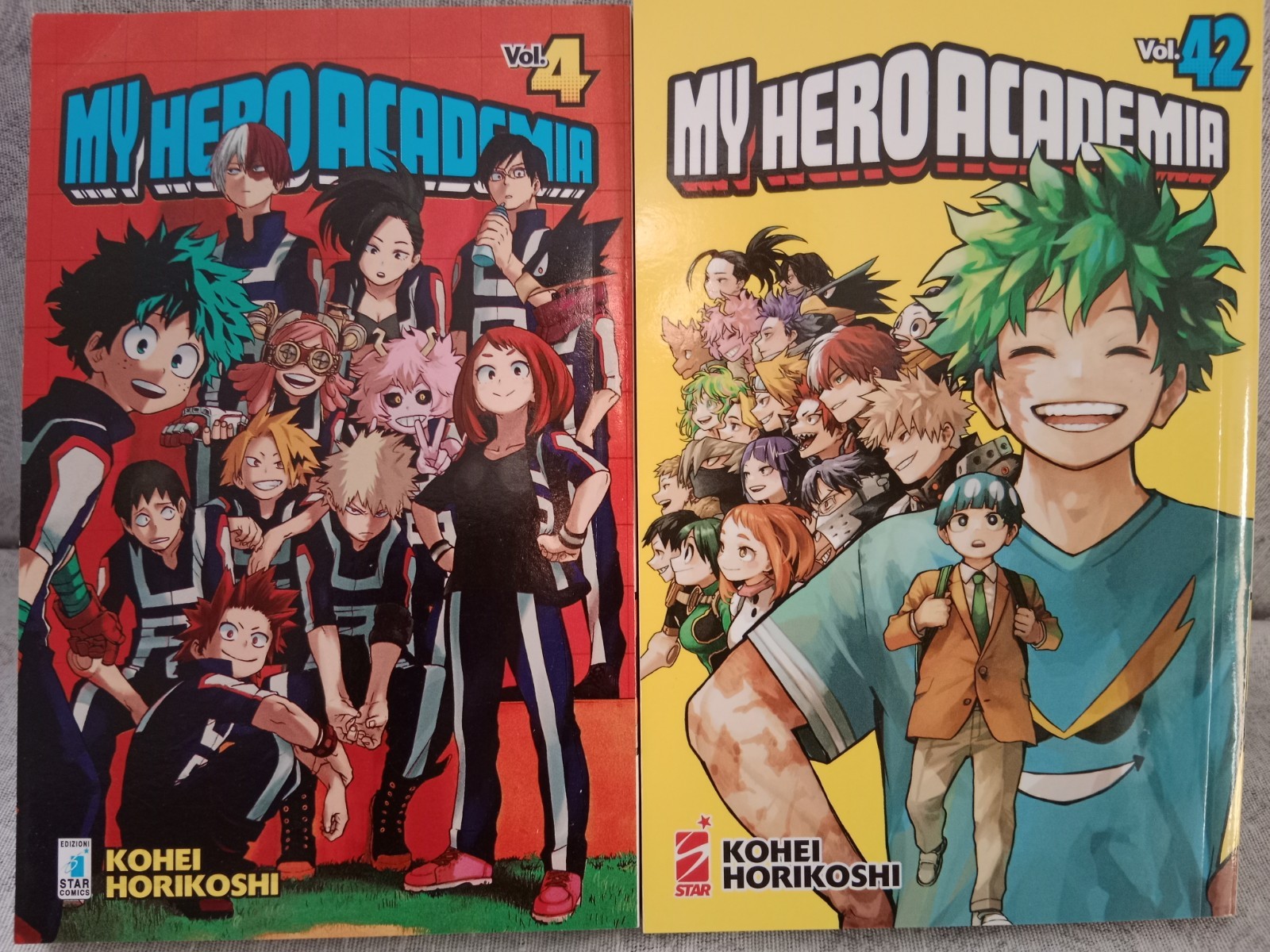 MANGA MY HERO ACADEMIA N.4 & N.42  