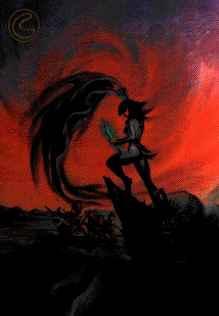 Shards, Art of CHIODO 1995 GGA Fantasy Sci-Fi Trading Card