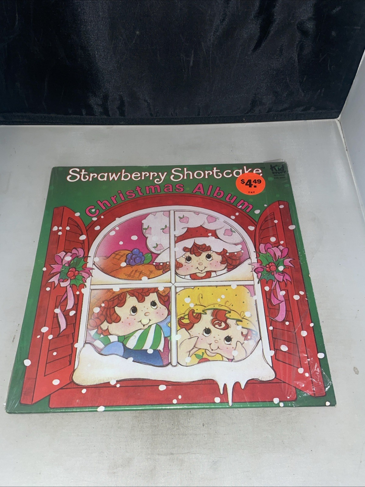 Strawberry Shortcake Christmas Album Vinyl Record Vintage 1981 Kid Stuff Records