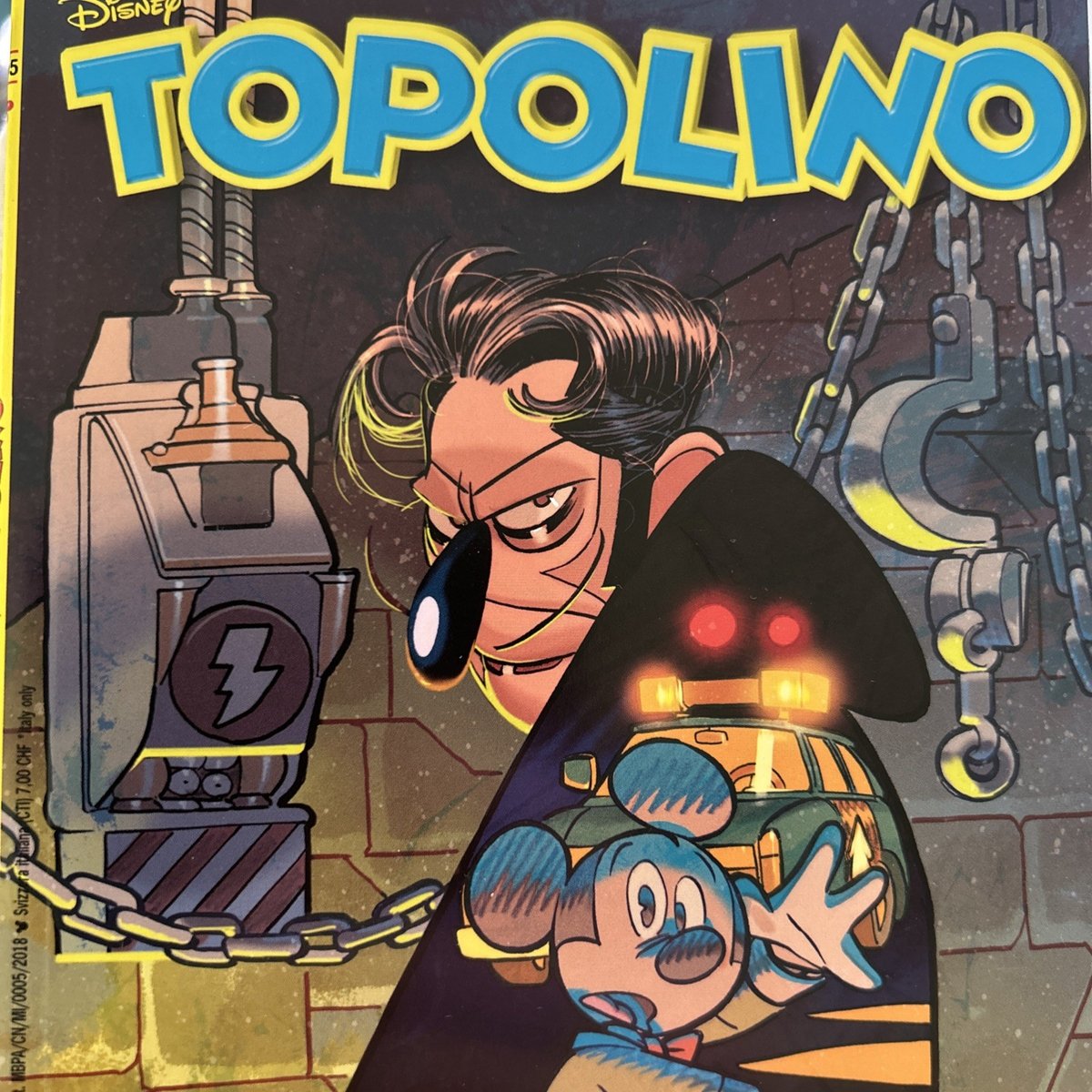 TOPOLINO n. 3695 del 16/09/2026 . Panini comics . MACCHIA NERA . Casty 