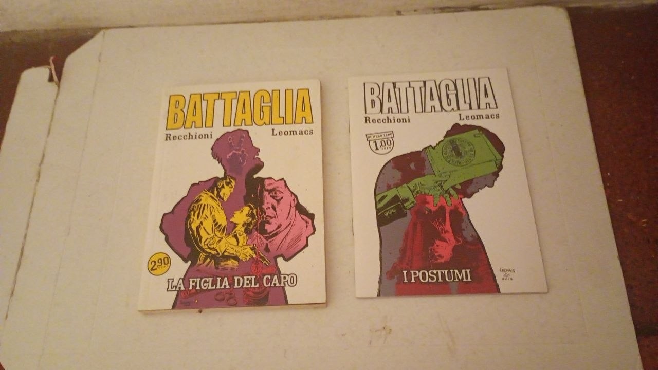 Battaglia n 0-1 Recchioni & Leomacs Editoriale Cosmo ottimi