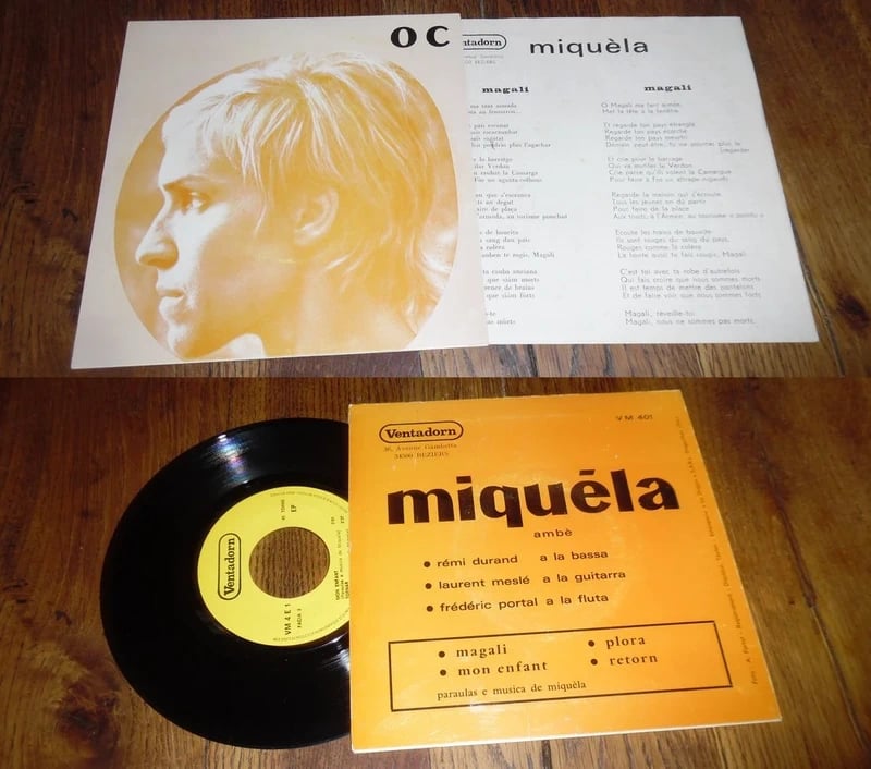 Miquèla – Oc Rare French EP Ventadorn Occitan Acid Folk Rock 73