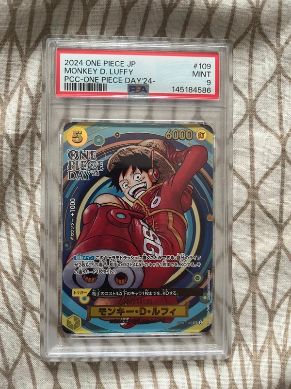 OP07 109 PSA9 luffy