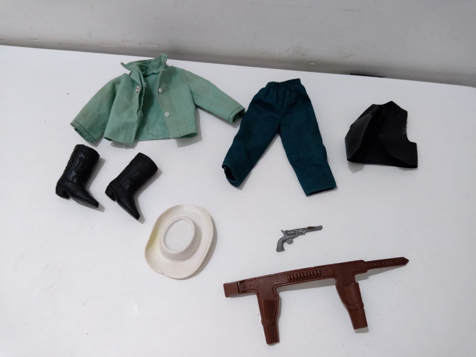 Big Jim MATTEL Sceriffo outfit originale accessori in foto set 9412