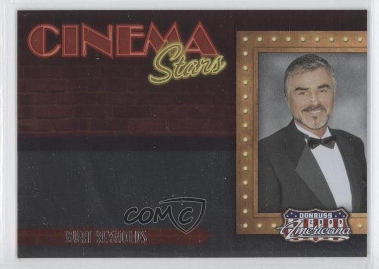 2009 Donruss Americana Cinema Stars 98/1000 Burt Reynolds #15 k4c