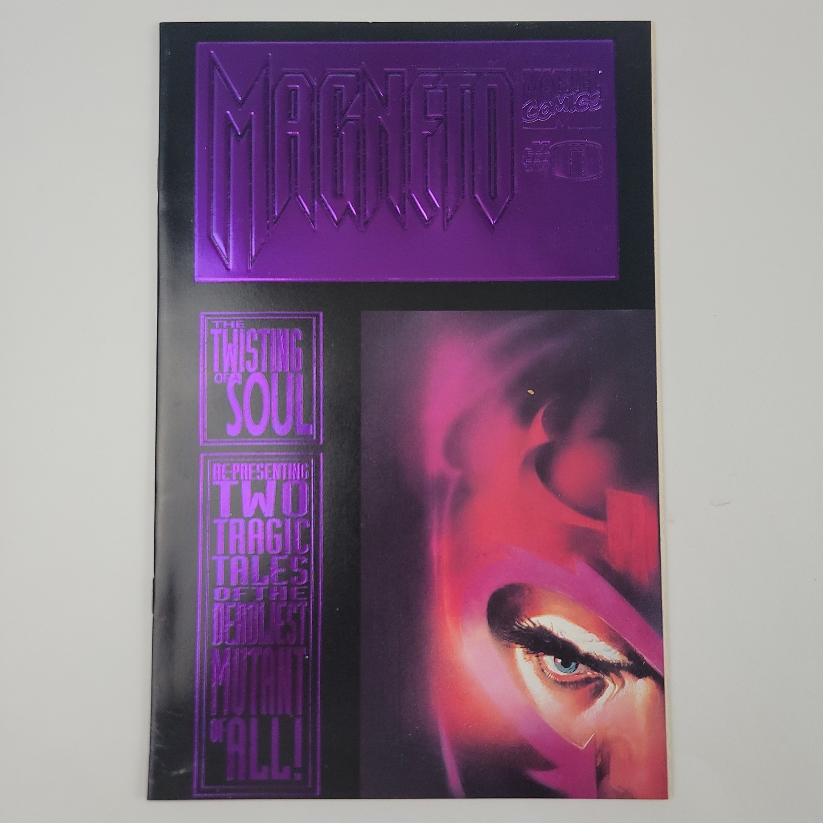 Magneto 0 Marvel Comics (1993) Copertina Foil Viola Stan Lee presenta X-Men Origin