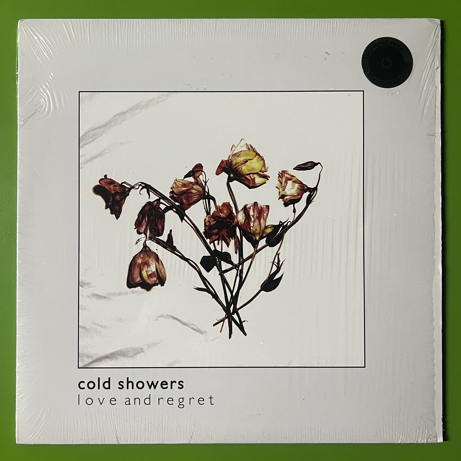 Cold Showers - ‘Love And Regret’ 12” Vinyl LP Album Shoegaze Art Rock Post Punk