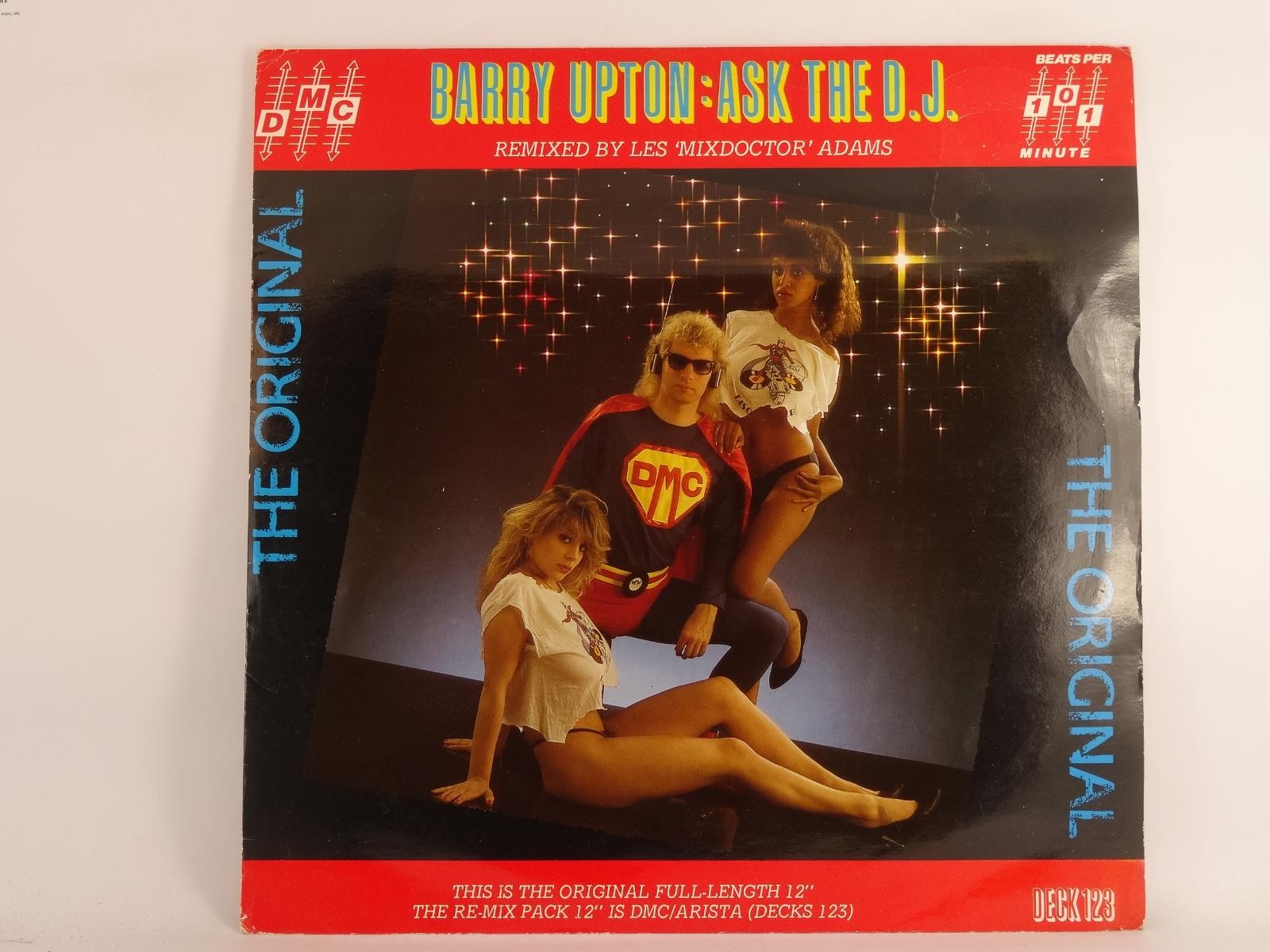 UPTON,BARRY ASK THE DJ (A) 12" DMC