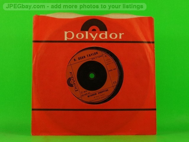 TAYLOR,R DEAN WINDOW SHOPPING (137) 7" POLYDOR