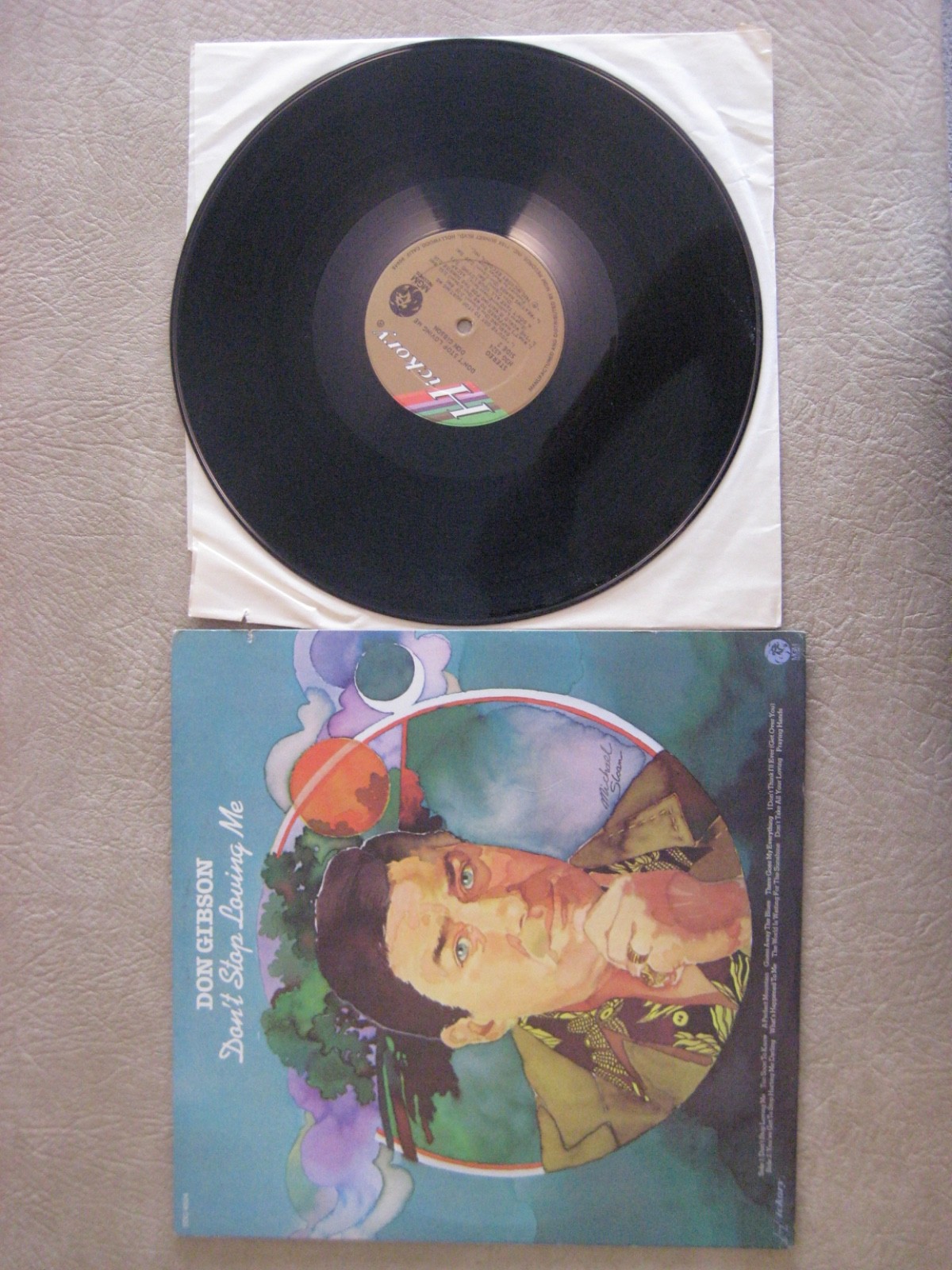 Don Gibson. Don't Stop Loving Me.  LP
